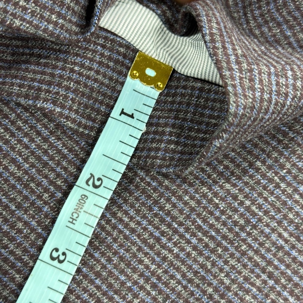 NWT Michael Kors Kelson Blazer Mens 44S Purple Blue Classic Fit Stretch $295 - Picture 10 of 14